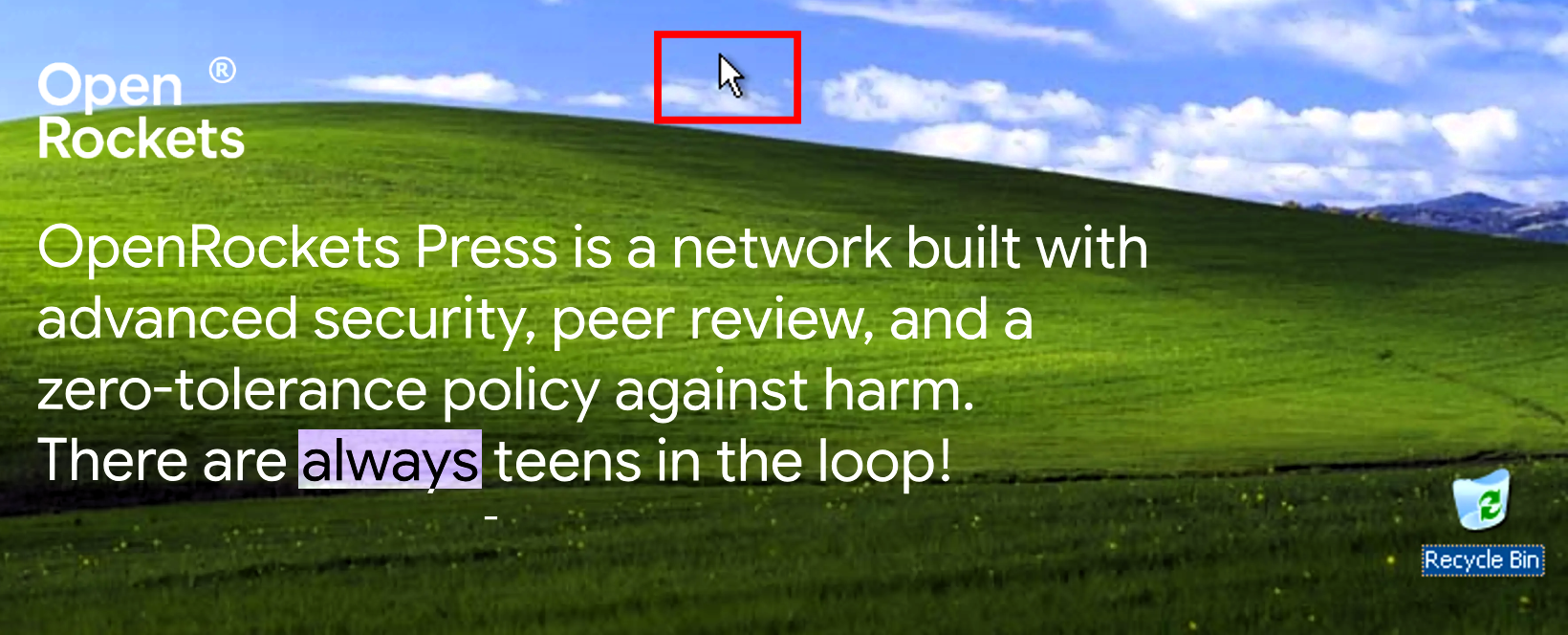 Open Rockets Press feature banner 3